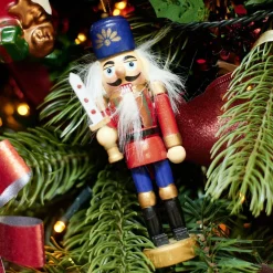 Figurine Casse-Noisette Noël en bois à poser 6x5xH18cm (3 modèles)