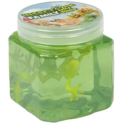 Figurine dans un pot de gélatine
