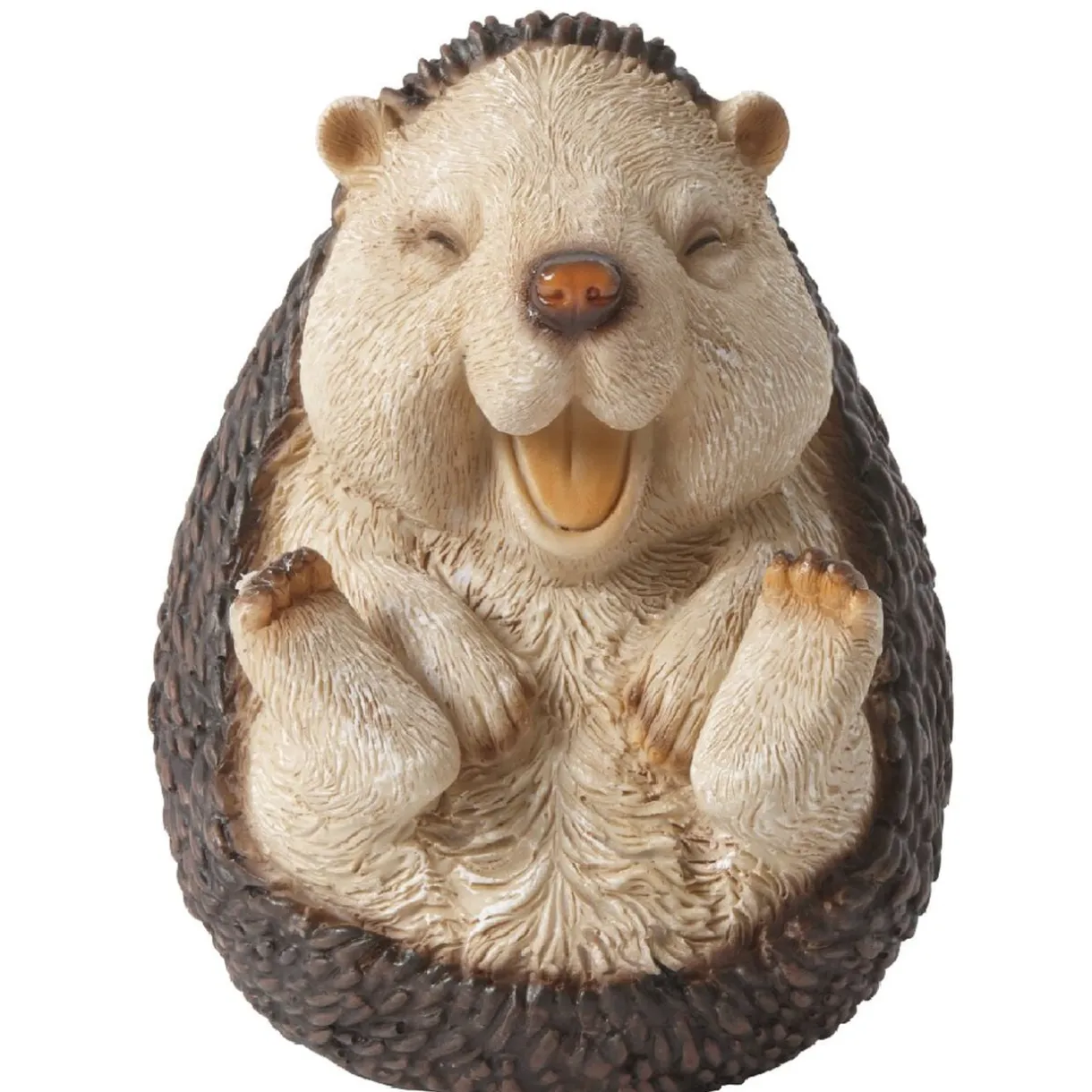 Figurine hérisson rieur assis < Gifi New