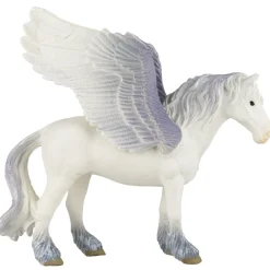 Figurine licorne ou griffon créature fantastique blanc 14x4,5xH10cm (2 modèles)