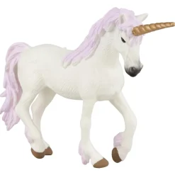 Figurine licorne ou griffon créature fantastique blanc 14x4,5xH10cm (2 modèles)