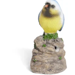 Figurine oiseau siffleur H10cm (4 modèles)