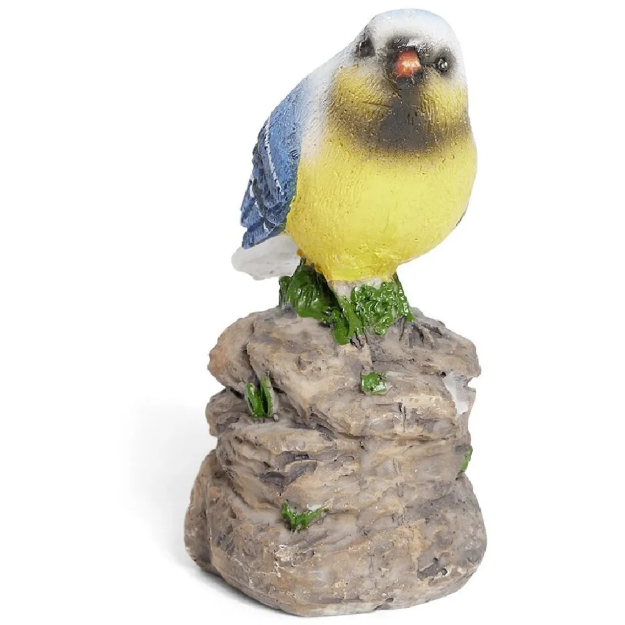 Figurine oiseau siffleur H10cm (4 modèles)