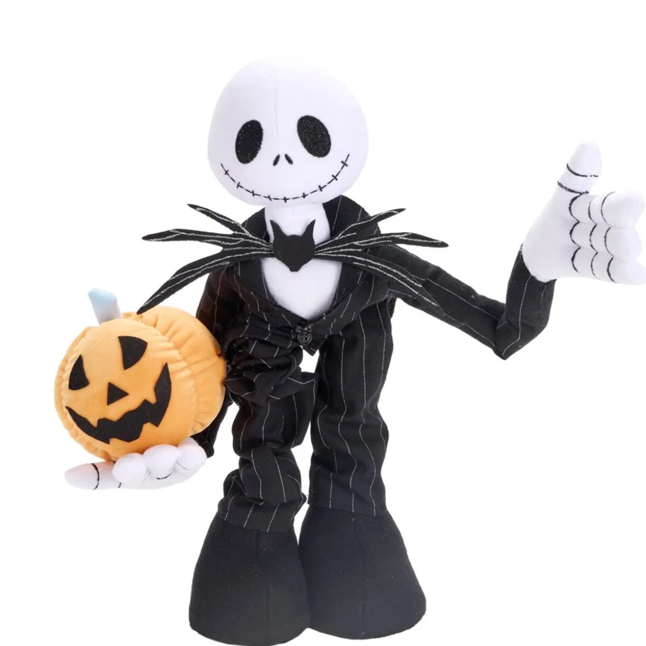 Figurine à poser Halloween Disney Mr Jack jambes extensibles H68cm (2 modèles)