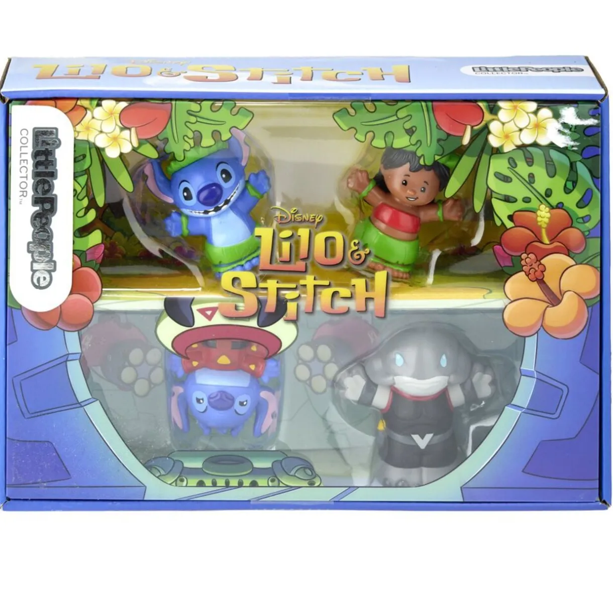 Figurines Little People Lilo & Stitch x4 < Gifi Discount