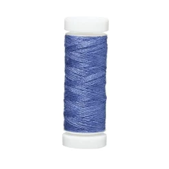Fil à coudre bleu 100m