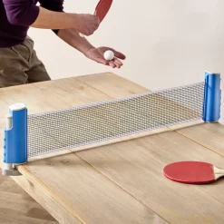 Filet de ping pong extensible avec clip bleu 170xH19cm < Gifi New