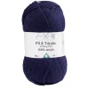 Fil à tricoter acrylique 50g bleu marine < Gifi New