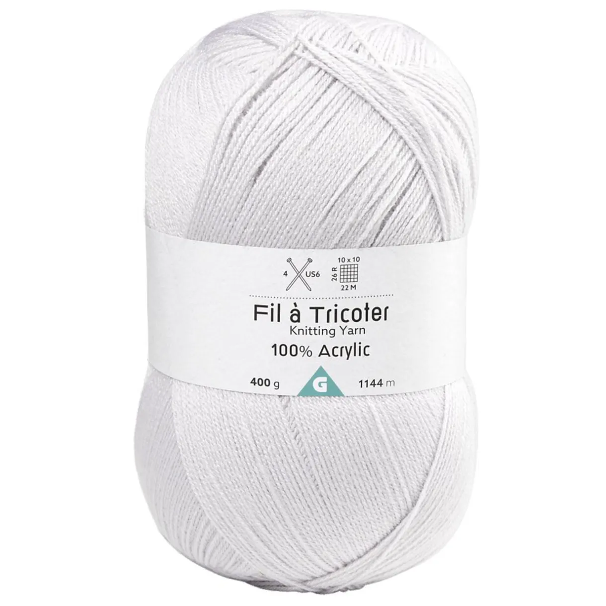 Fil à tricoter acrylique pelote 400gr - 4 modèles < Gifi Sale