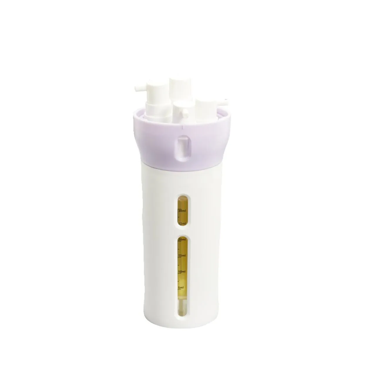 Flacon de voyage distributeur 4en1 bouchon pivotant