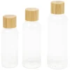 Flacon de voyage plastique et bambou x3 < Gifi Sale