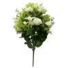 Fleur artificielle piquet hortensia/rose/lys blanc Ø40xH70cm < Gifi Best