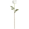 Fleur artificielle rose blanche H63cm < Gifi
