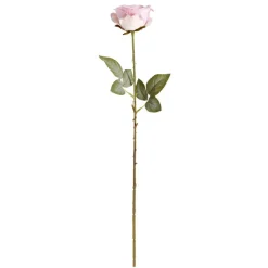 Fleur artificielle rose couleur rose H63cm