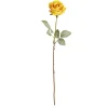 Fleur artificielle rose jaune H63cm < Gifi Best