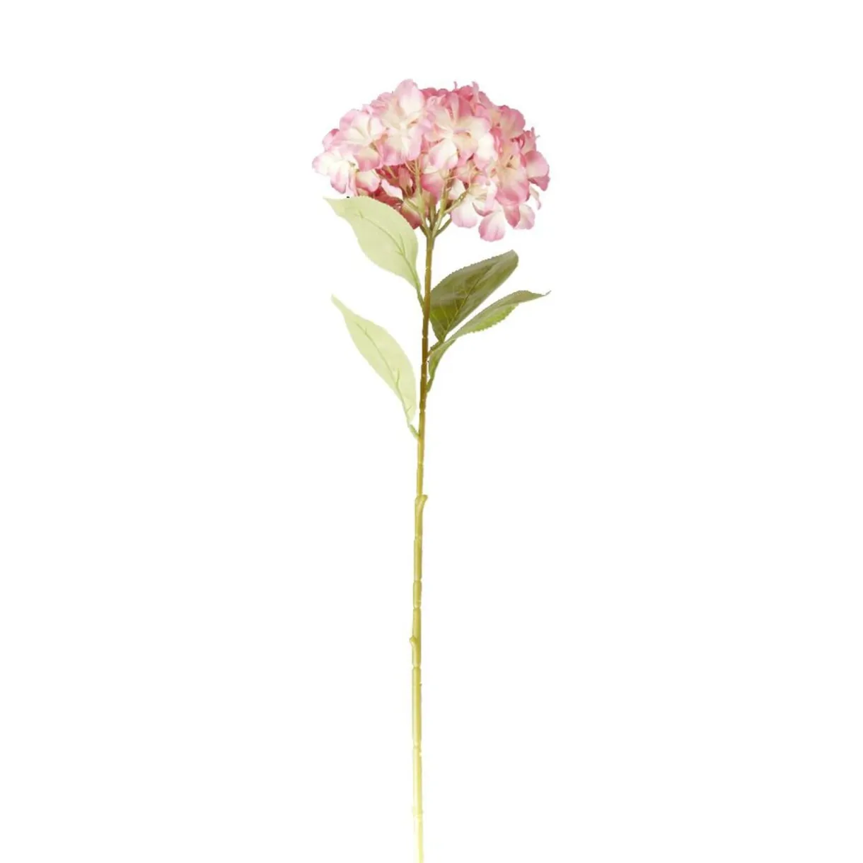 Fleur artificielle 1 tige hortensia rose H82cm < Gifi Clearance