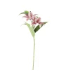 Fleur artificielle 3 tiges lys rose H78cm < Gifi Online