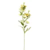 Fleur artificielle 3 tiges marguerite jaune H75cm