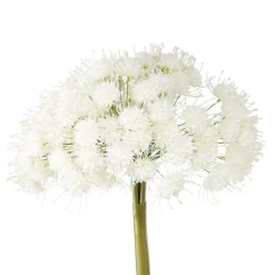 Fleur artificielle XL blanche façon allium Ø45xH178cm < Gifi New