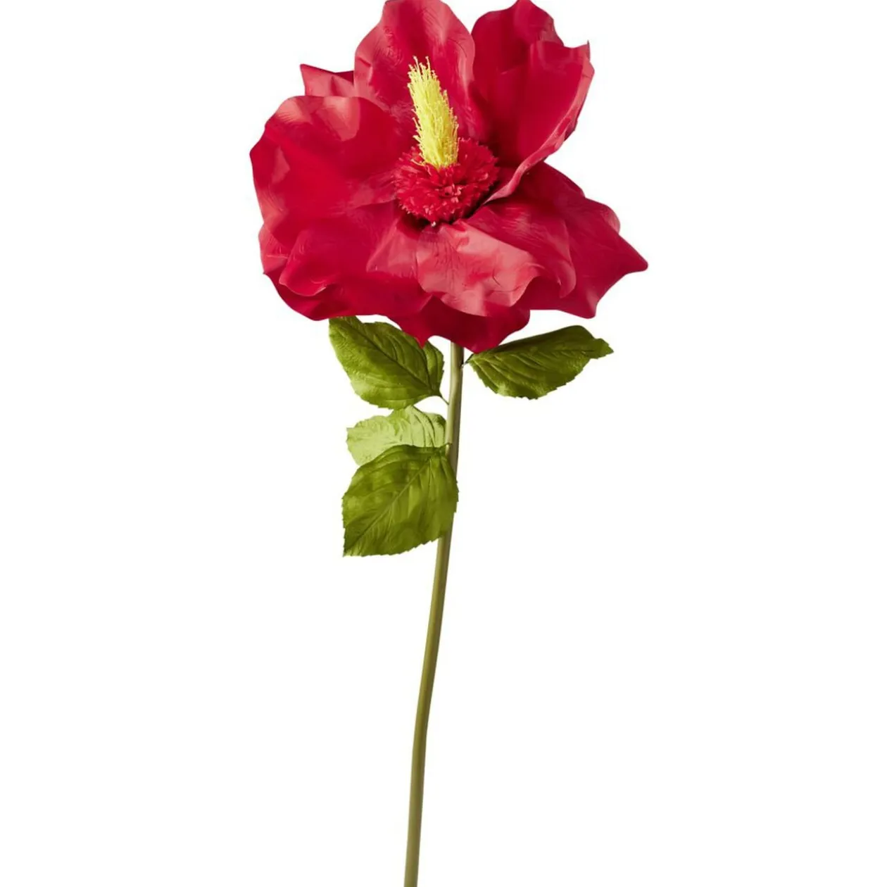 Fleur artificielle XL coquelicot rouge Ø65xH165cm