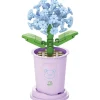 Fleur à construire hortensia 60 pièces < Gifi