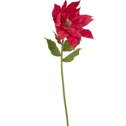 Fleur de Noël artificielle XL poinsettia rouge H150cm < Gifi New