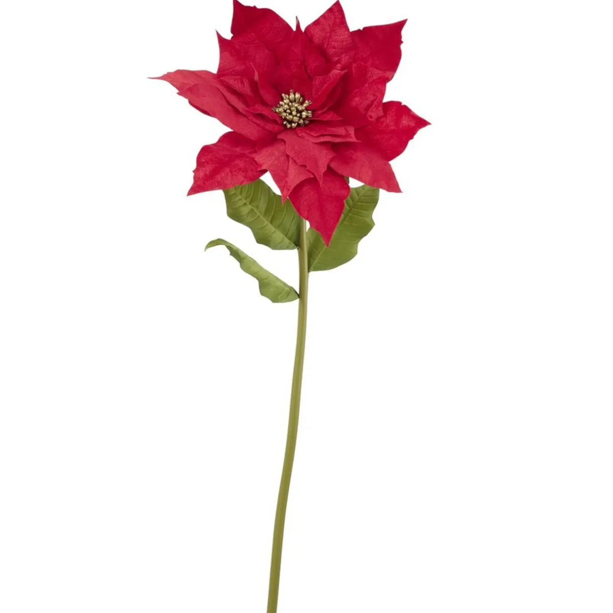Fleur de Noël artificielle XL poinsettia rouge H150cm < Gifi New