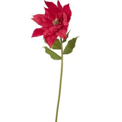 Fleur de Noël artificielle XL poinsettia rouge H150cm < Gifi New