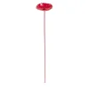 Fleur métal à planter coquelicot rouge H26cm