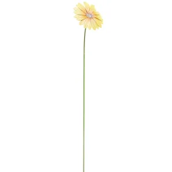Fleur à planter métal marguerite H52cm (3 modèles)