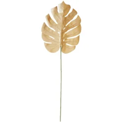 Fleur tige monstera jaune H70cm