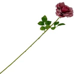 Fleur tige rose artificielle Ø15xH60cm (4 modèles)