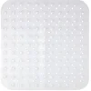 Fond de douche design bulle relief pvc blanc transparent < Gifi Online