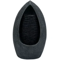 Fontaine de jardin lumineuse design chute d'eau H40cm