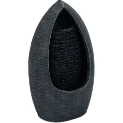 Fontaine de jardin lumineuse design chute d'eau H40cm