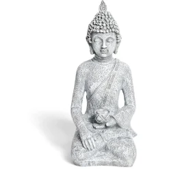 Fontaine de jardin solaire LED Bouddha H22,5cm < Gifi Best