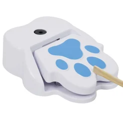 Fontaine à eau extérieure bleu et blanche pour chien 28x20,7cm < Gifi Online