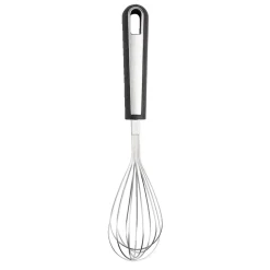 Fouet en inox avec manche en plastique noir L.29,5cm < Gifi Discount