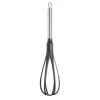 Fouet en plastique avec manche en inox L.32,5cm