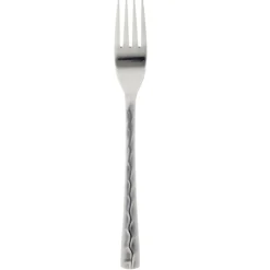 Fourchette inox L20cm manche acier facette < Gifi Discount