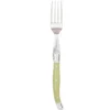 Fourchette inox manche multicolore x6 < Gifi Best