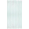 Fouta de plage 1 personne marinière blanc et corail 90x180cm < Gifi Best