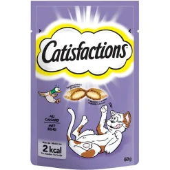 Friandise pour chat Castisfactions saveur canard sachet 60g < Gifi Outlet