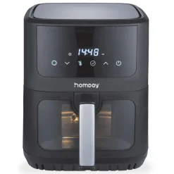 Friteuse sans huile 6,5L multifonction avec vitre L28xP39xH34cm