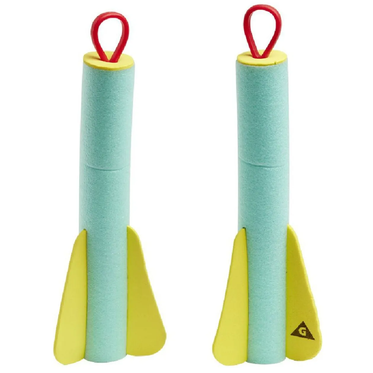 Fusée volante à lancer x2 - Ø6,6xL17,5cm