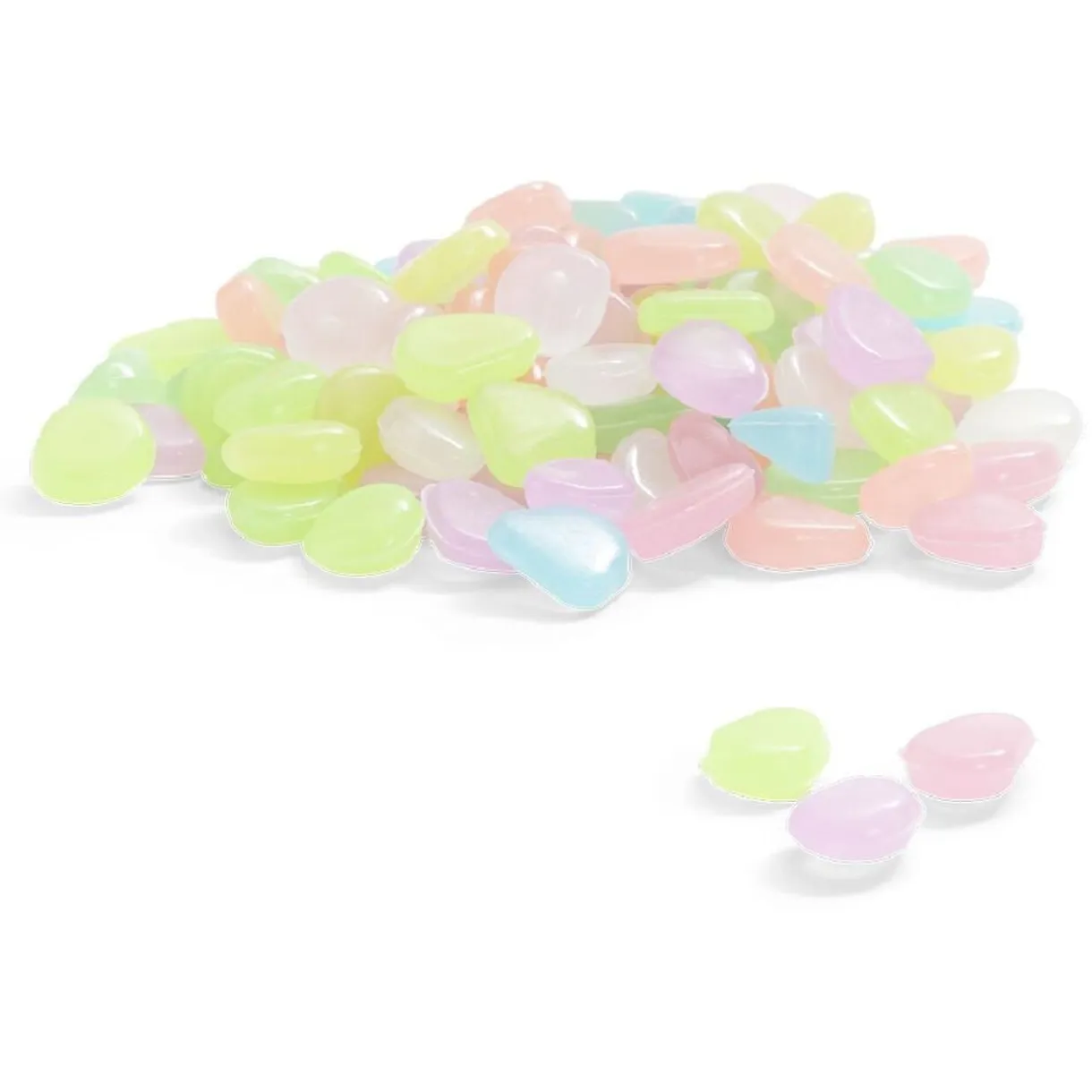 Galet phosphorescent x100 (3 modèles) < Gifi Discount