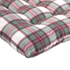 Galette de chaise carrée imprimée motif Noël 38X38X4 cm (2 modèles) < Gifi Outlet