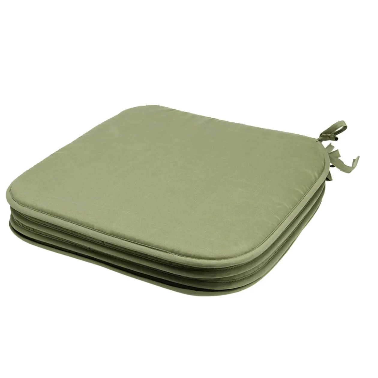 Galette de chaise carrée 38x38cm 4 pièces (4 modèles)