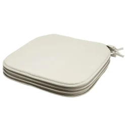 Galette de chaise carrée 38x38cm 4 pièces (4 modèles)