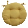 Galette de chaise ronde Ø38cm jaune moutarde < Gifi New